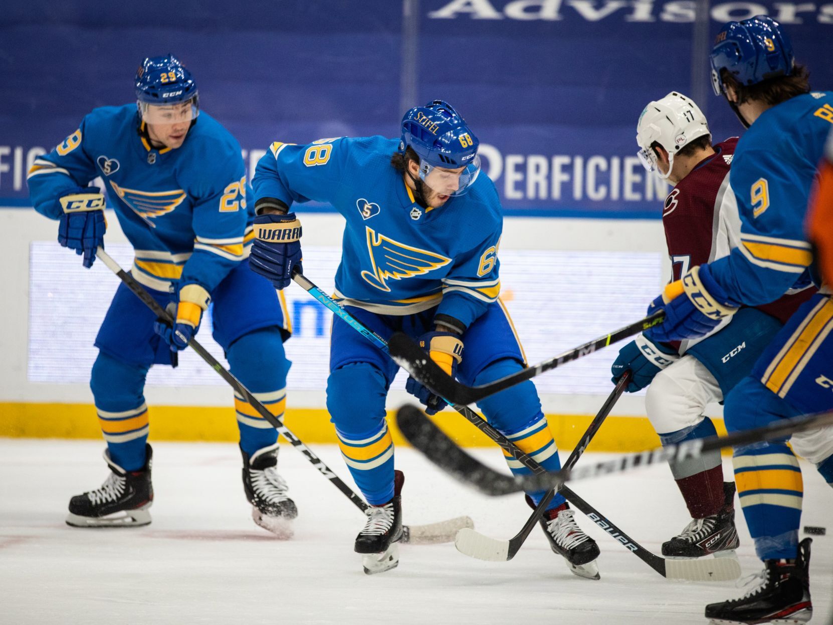 Blues V Avalanche